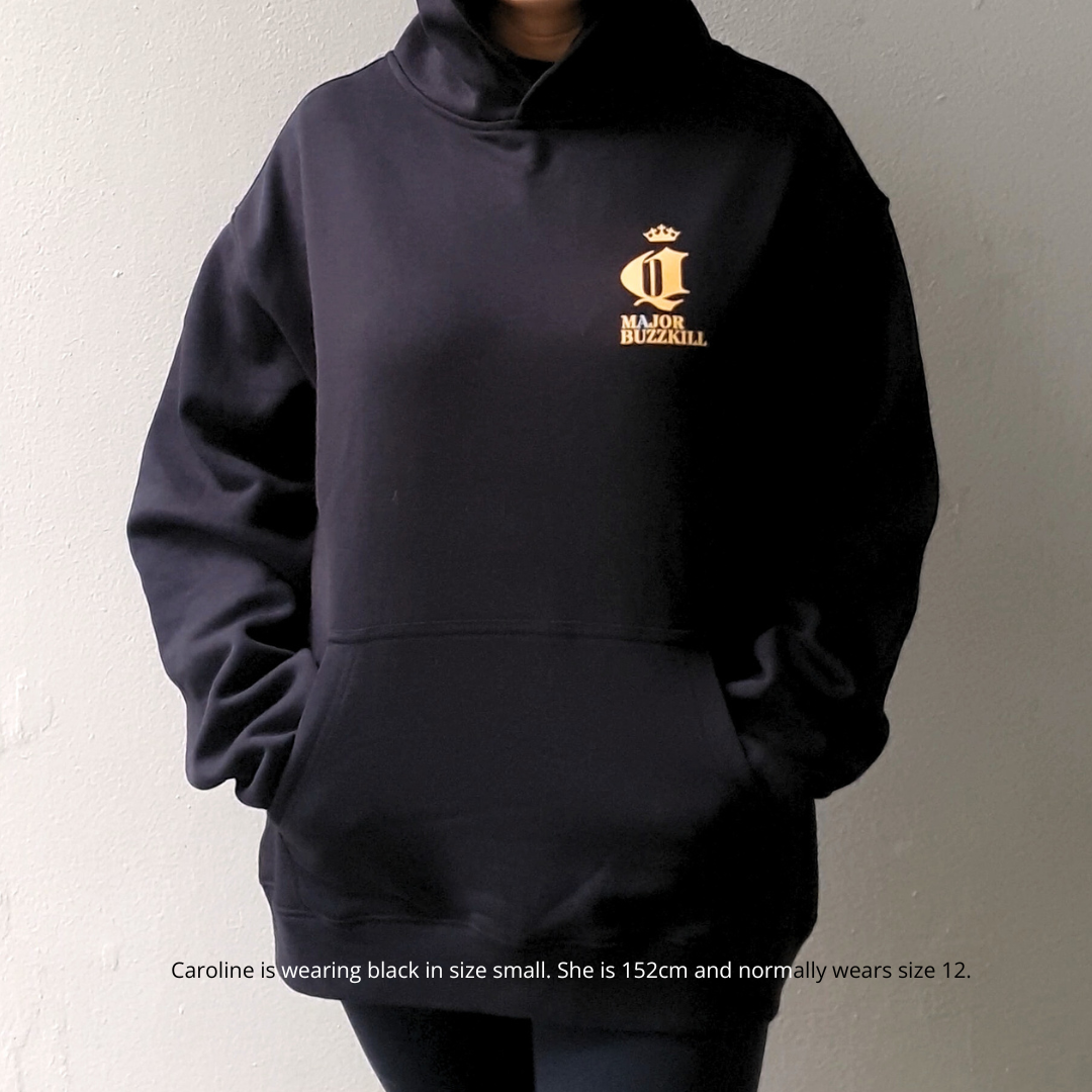 Queen of Clubs (Hellhound) Hoodie