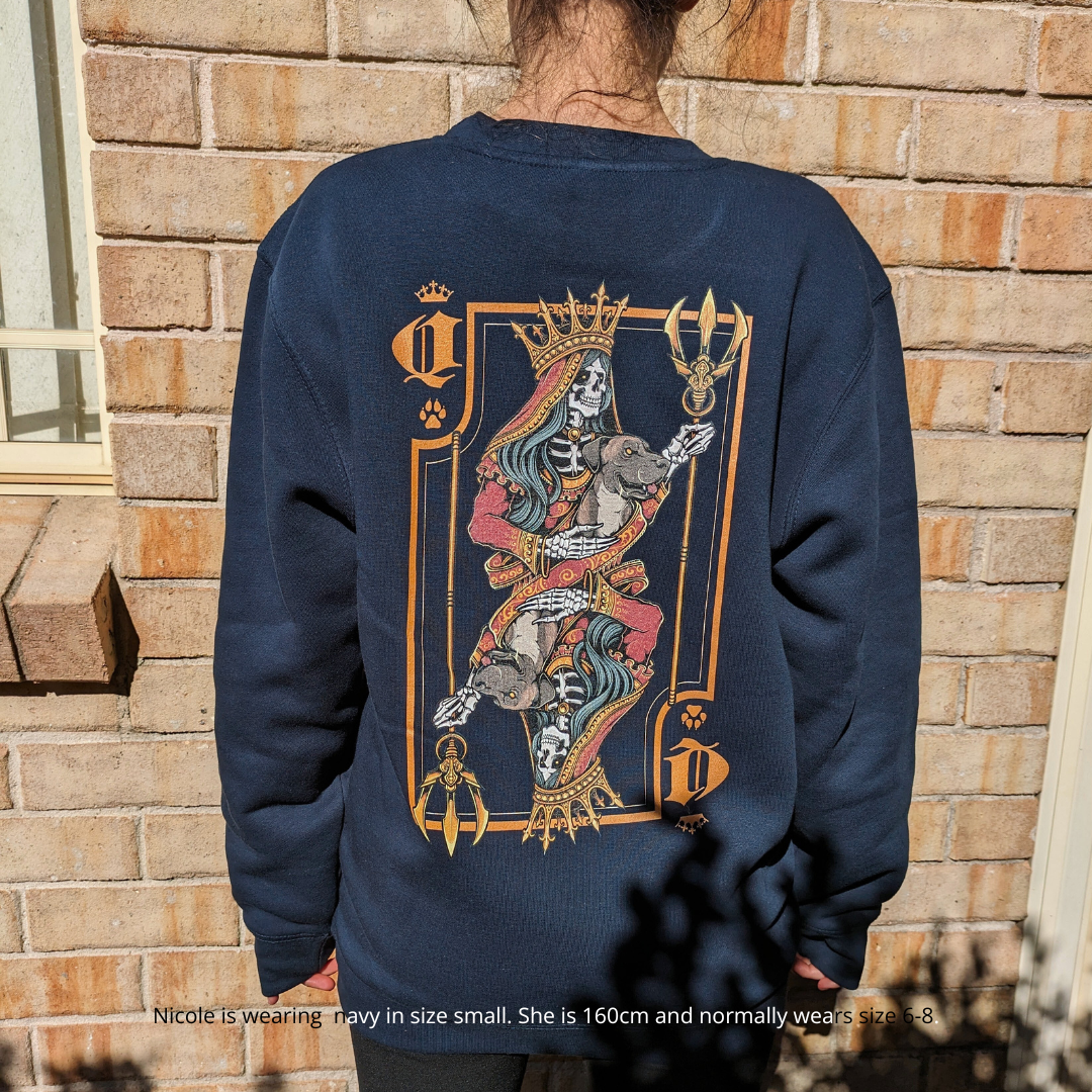 Queen of Clubs - Sweatshirt