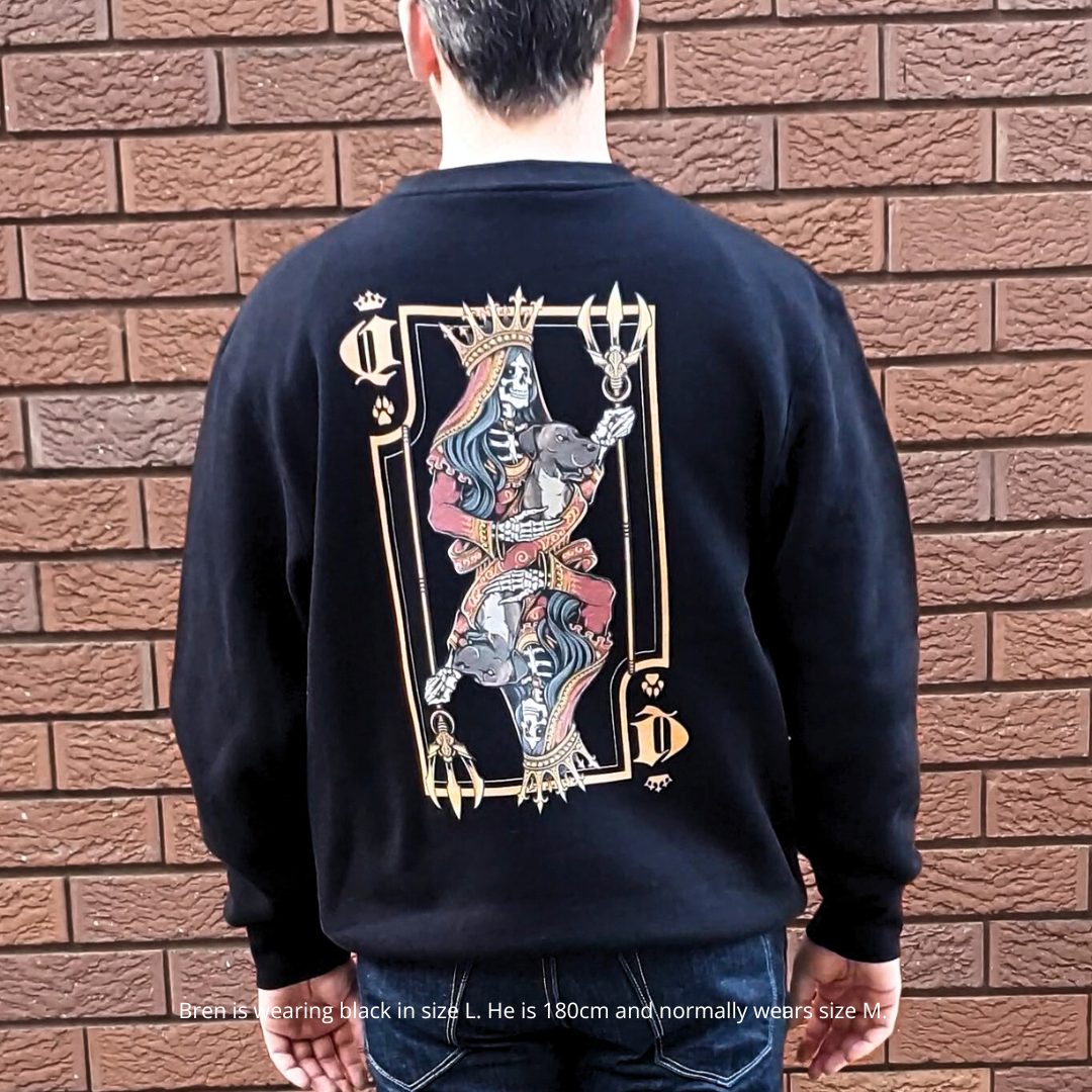 Queen of Clubs - Sweatshirt