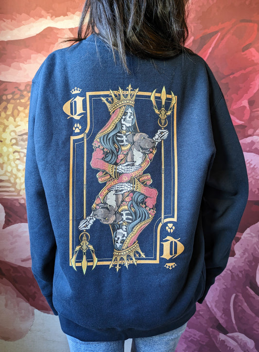Queen of Clubs - Sweatshirt